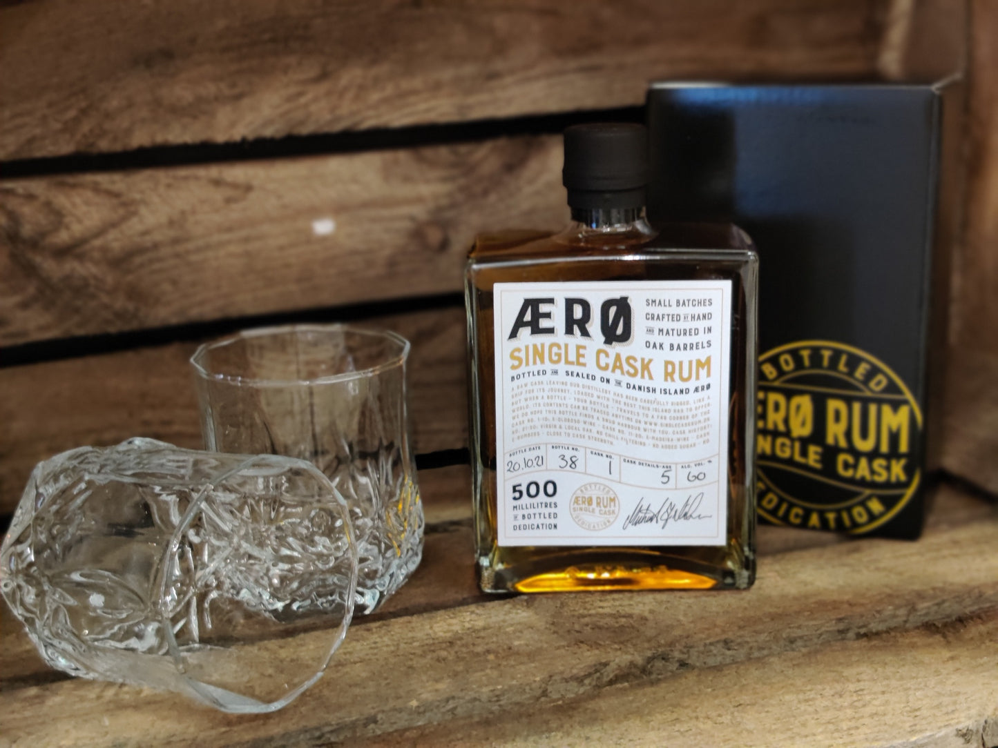 Ærø Single Cask Rum 60%