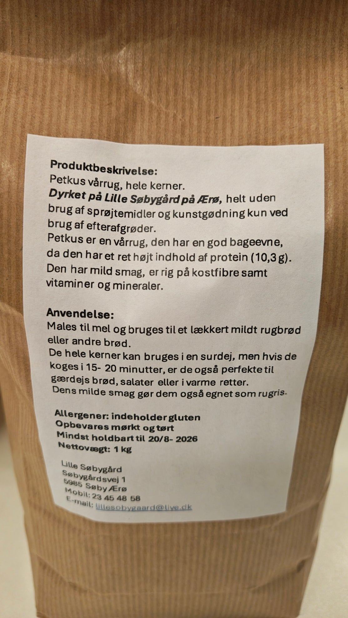 Petkus Vårrug Hele Kerner