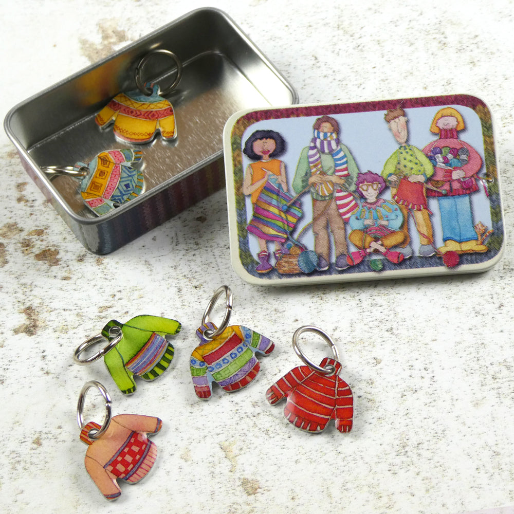 Sweater Strikkemarkører - Emma Ball