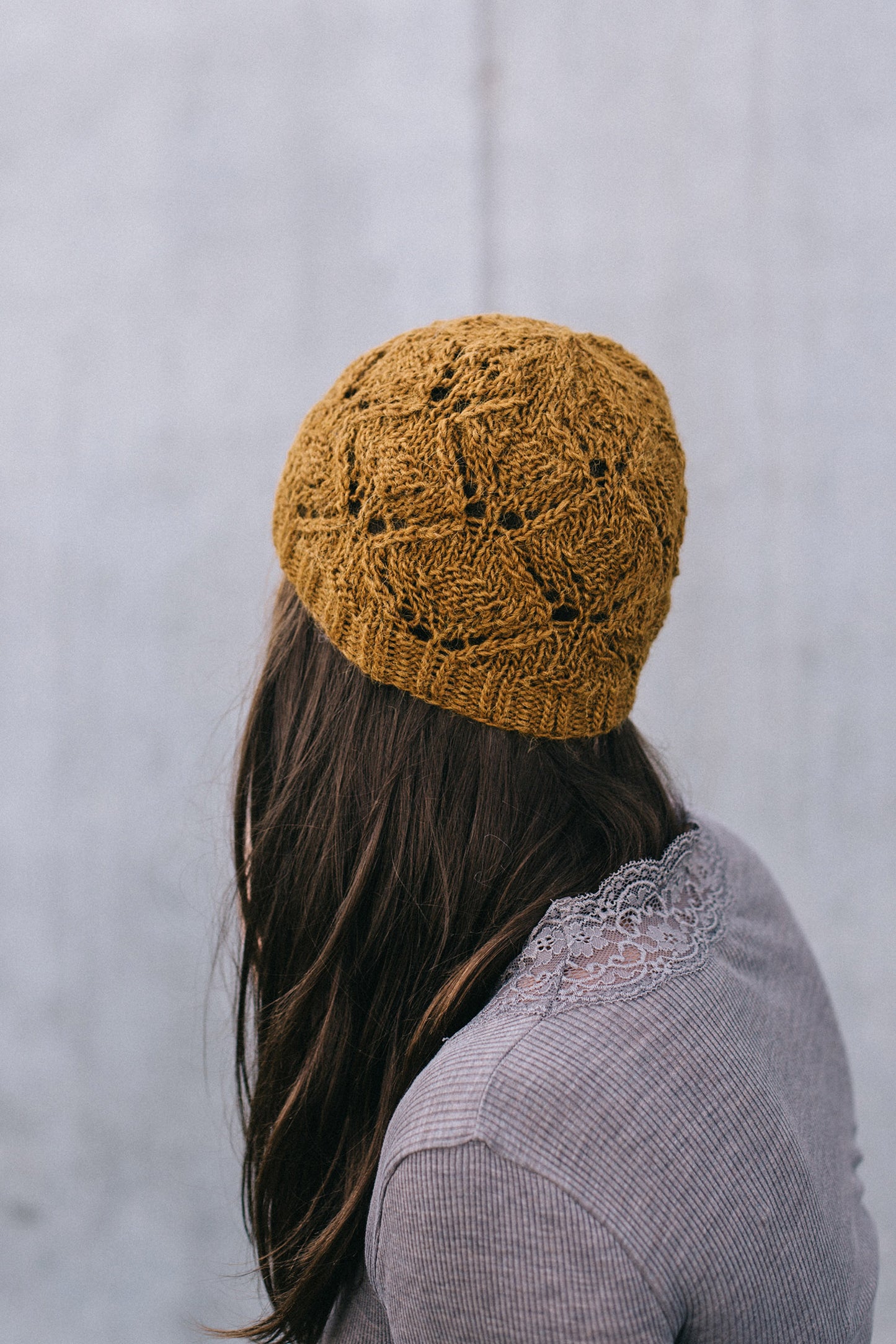 Hortensia Huen in Lama wool