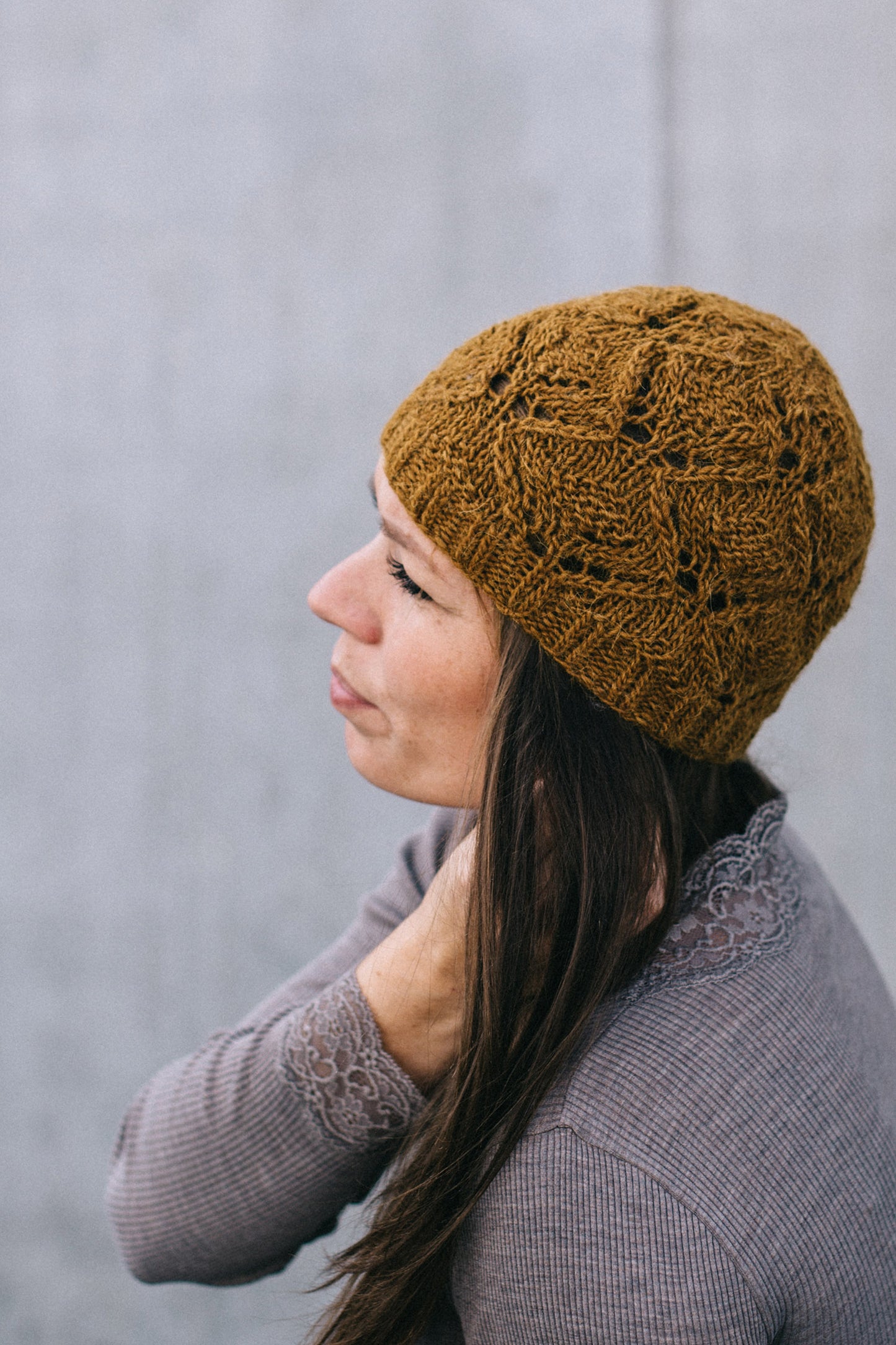 Hortensia Huen in Lama wool
