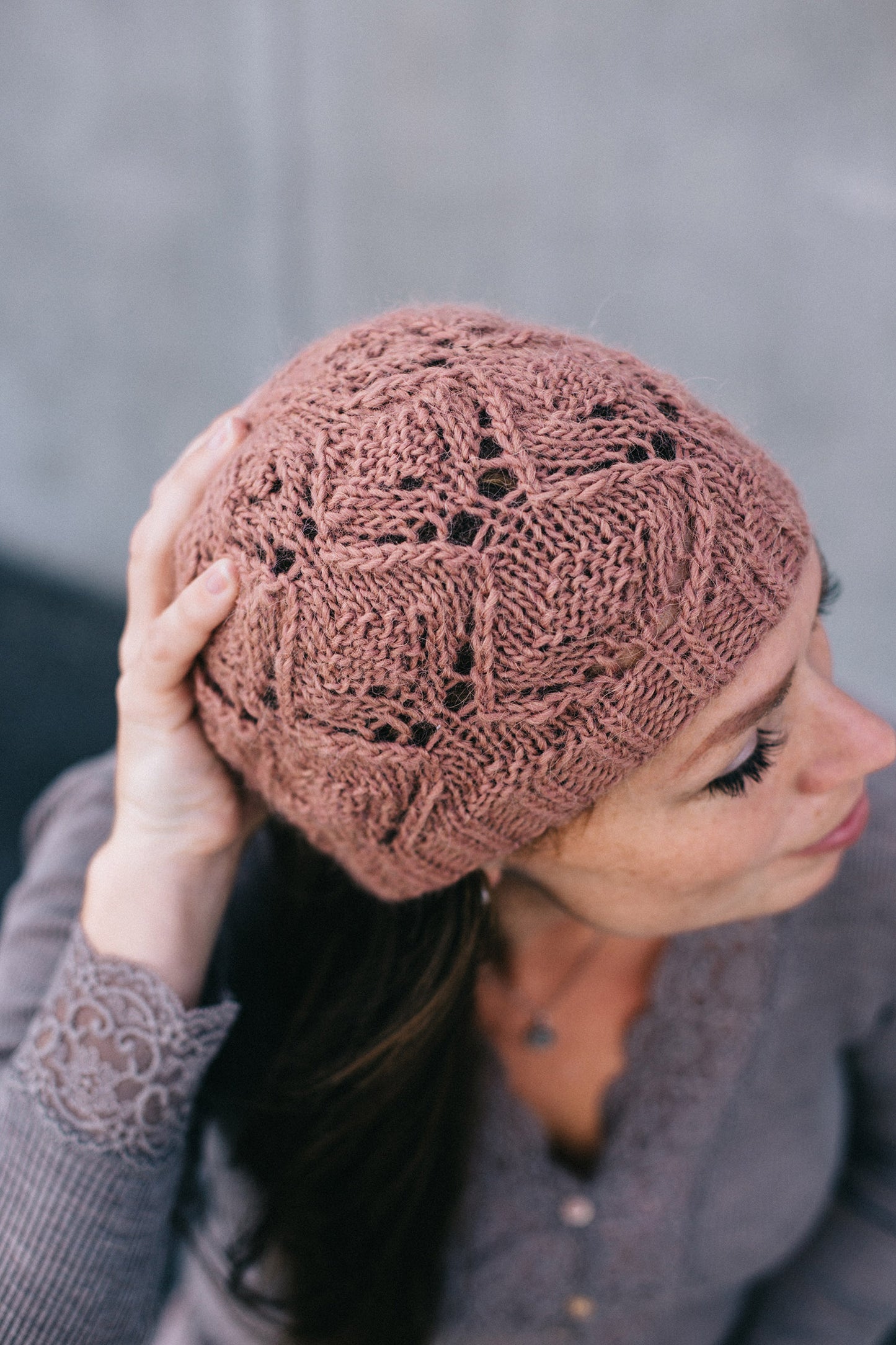 Hortensia Huen in Lama wool