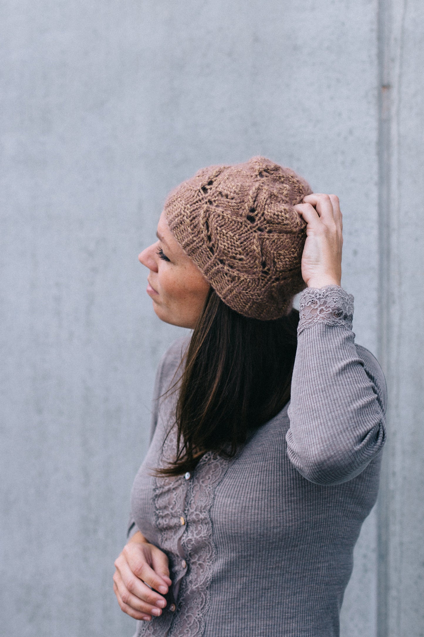 Hortensia Huen in Lama wool