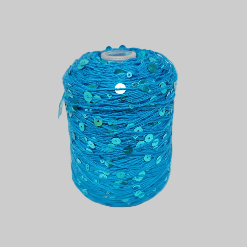 Pailletter På Bomuld