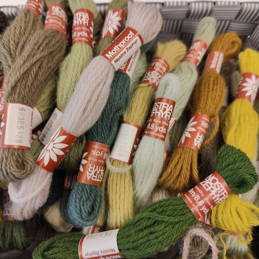 wool embroidery