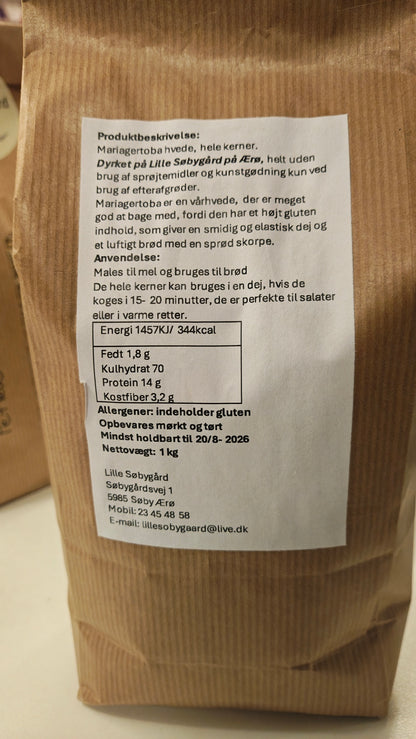 Mariagertoba Hvede, hele kerner