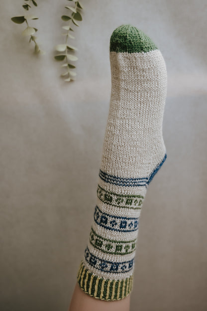 Archipelago Festival - Ærø Socks (Pattern PDF)