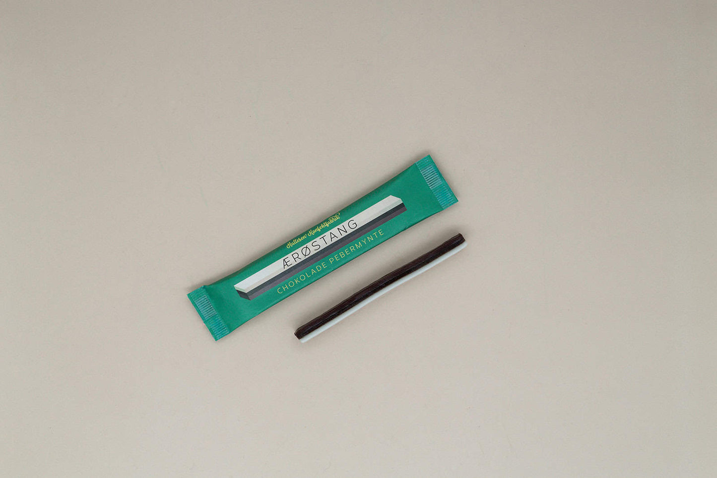 Konfektstang med Chokolade og Pebermynte