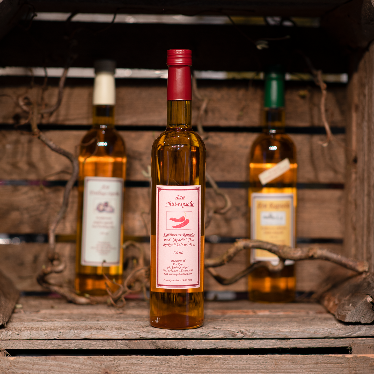 Ærø Rapsolie med Chili 0,5L