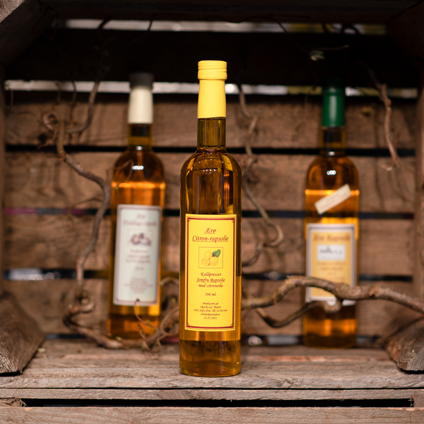 Ærø Rapsolie med Citron 0,5 L