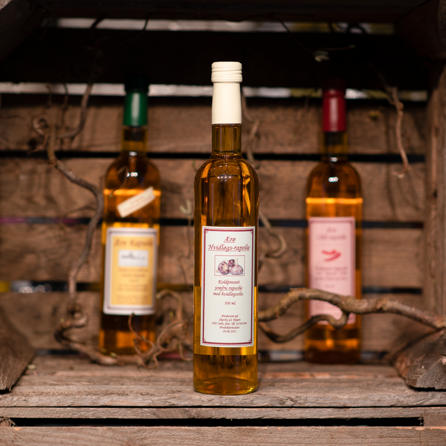 Ærø Rapsolie Hvidløg 0,25 L