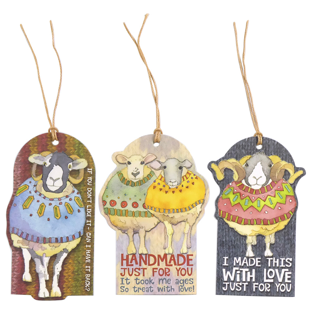 Tags with puffins - Emma Ball