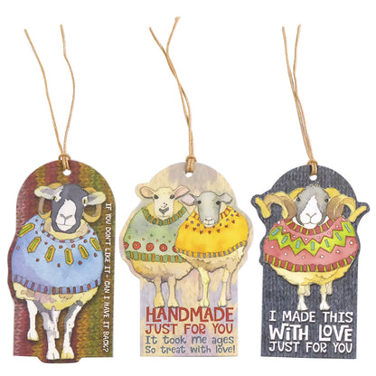 Tags with puffins - Emma Ball