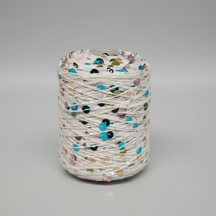 Pailletter På Bomuld