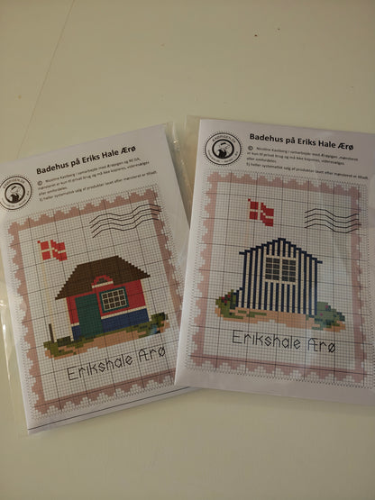 Badehaus als Stickset