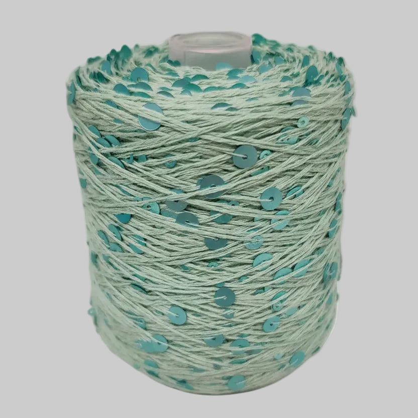 Pailletter På Bomuld