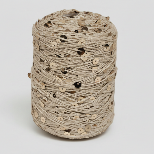 Pailletter På Bomuld