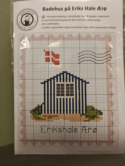 Badehaus als Stickset