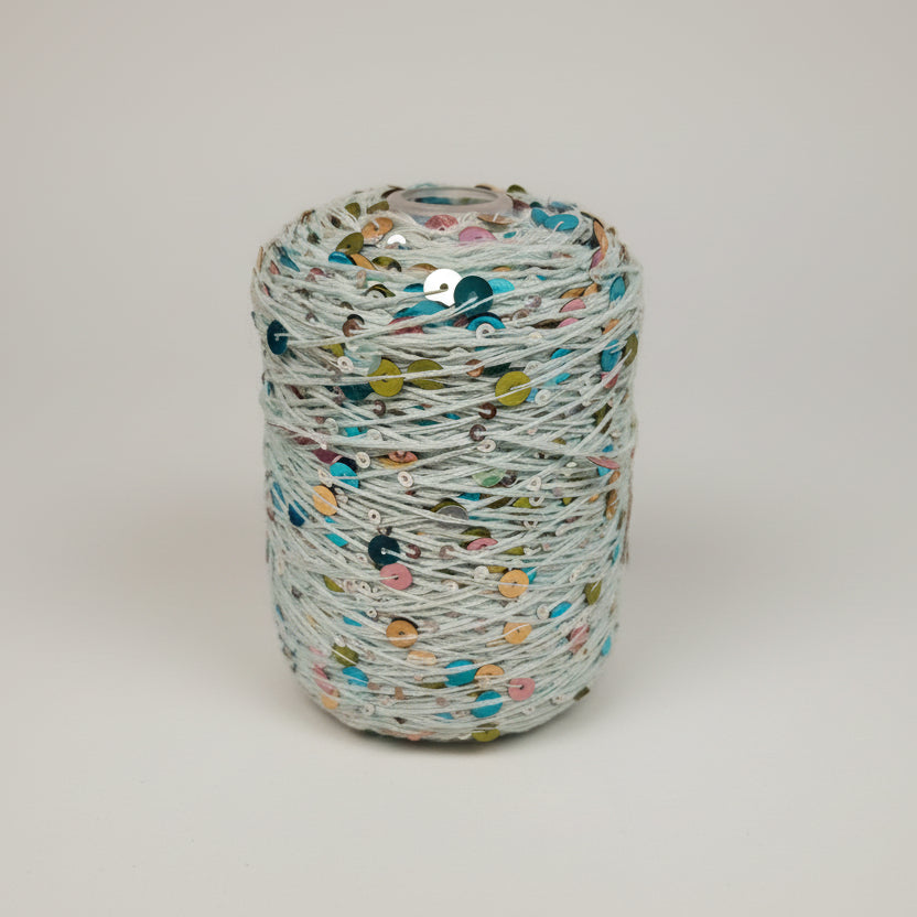 Pailletter På Bomuld