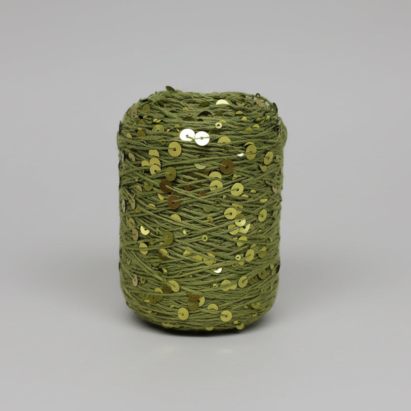 Pailletter På Bomuld