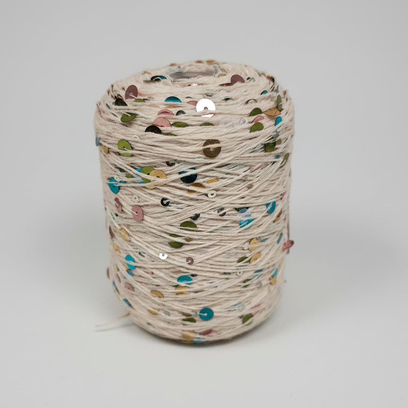 Pailletter På Bomuld