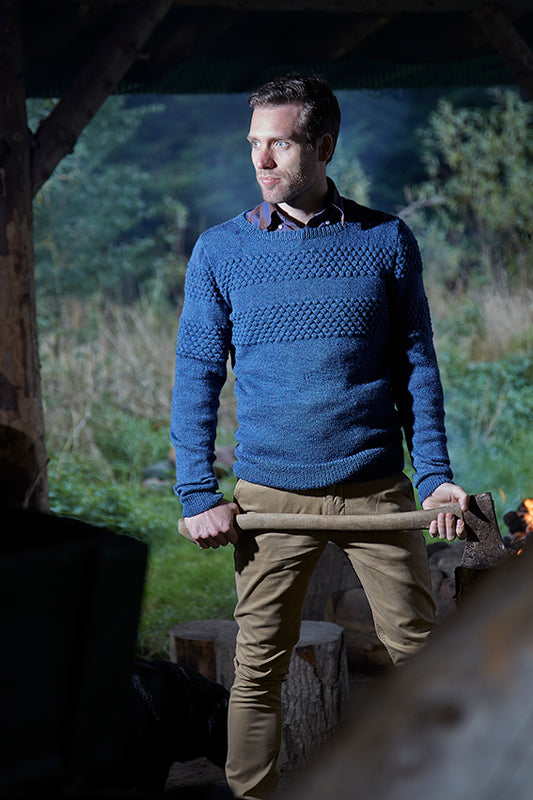 Klassisk Herre Sømandssweater